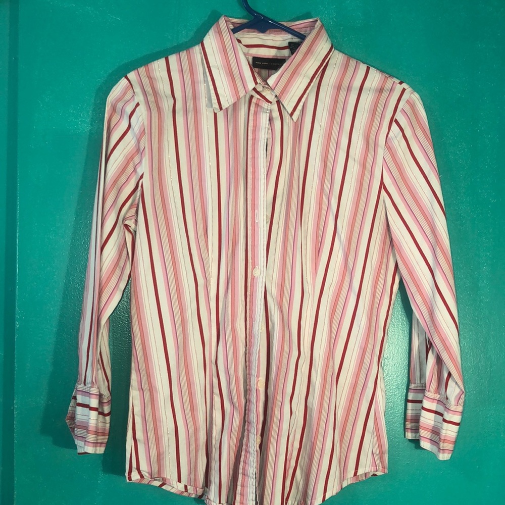 New York & Com button down